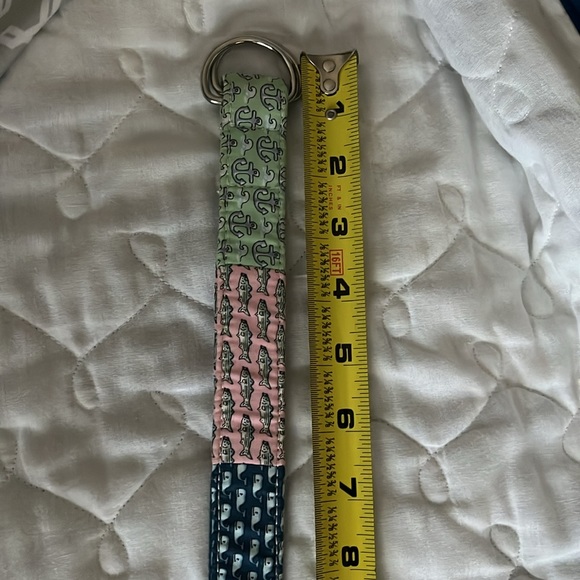 Vineyard Vines Child’s Patchwork D Ring Belt - Picture 12 of 13
